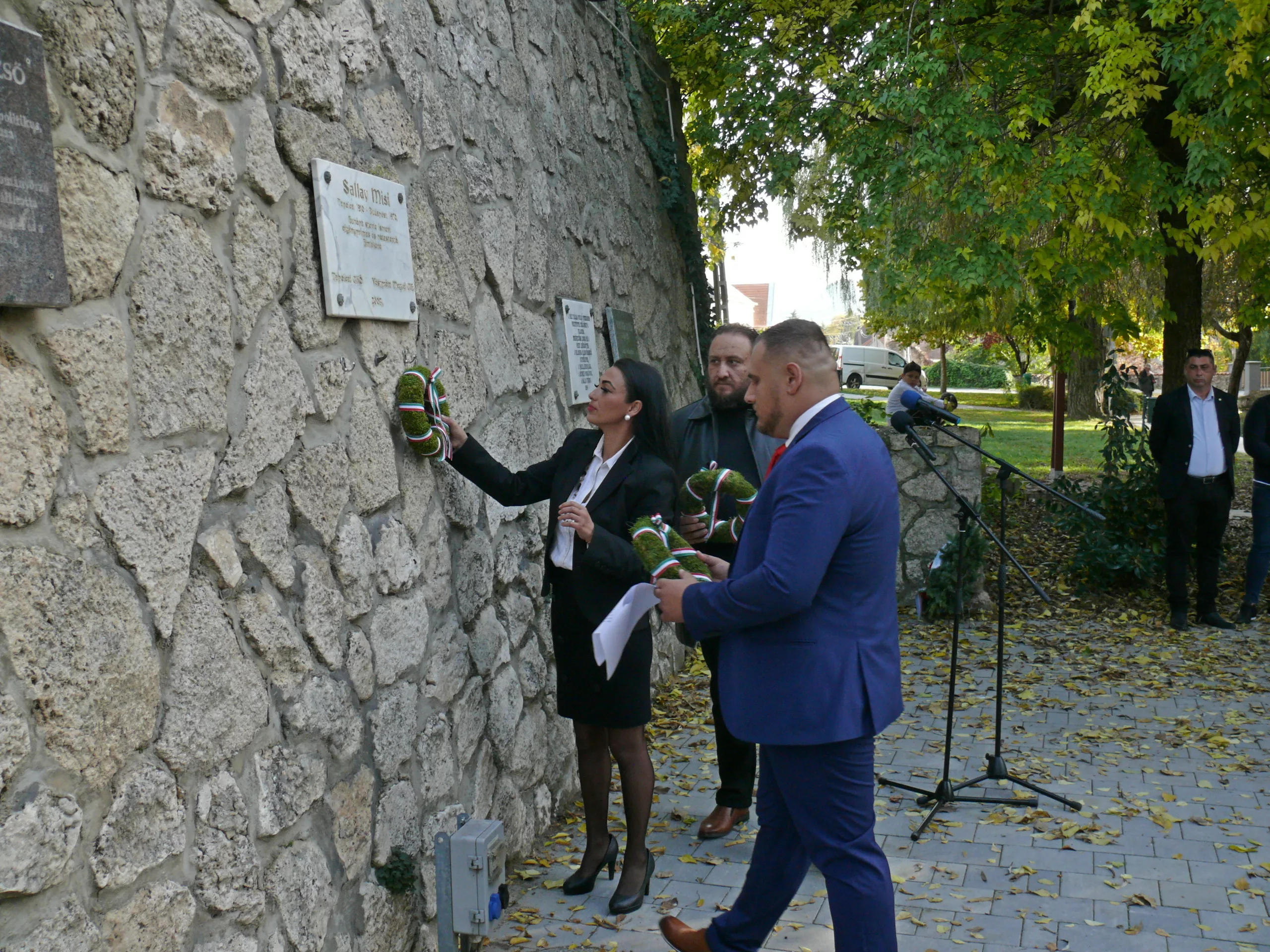 Sallay Misire emlékezett a város és a roma nemzetiségi önkormányzat